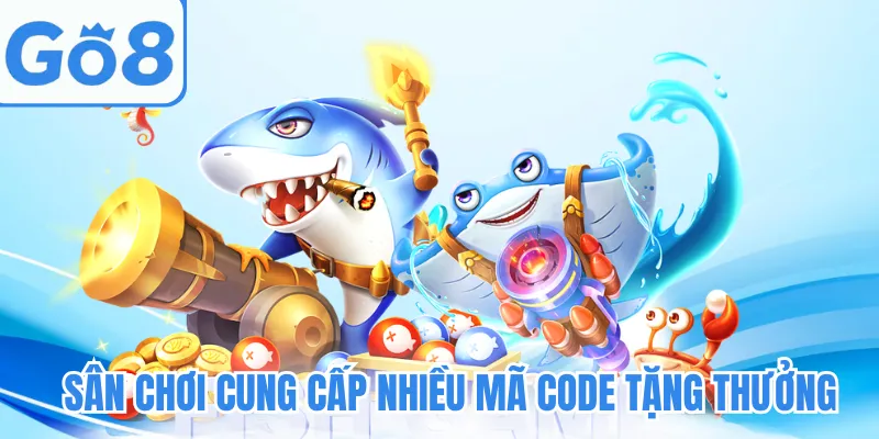 Sân chơi cung cấp nhiều mã code tặng thưởng